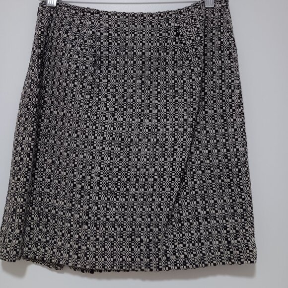 Mario Serrani tweed skirt - sz 2 - Picture 3 of 3